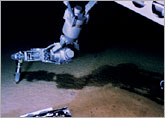 深海微生物を含む海底堆積物（泥）の採取
