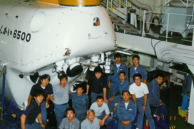 1991年の運航チーム