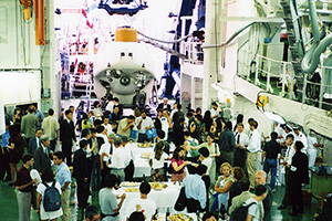 リスボン国際海洋博覧会での一般公開の様子　1998年7月