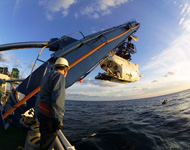 12月14日、「しんかい6500」は伊豆・小笠原海溝において、No.1316DIVE、6,500mの試験潜航を行いました。